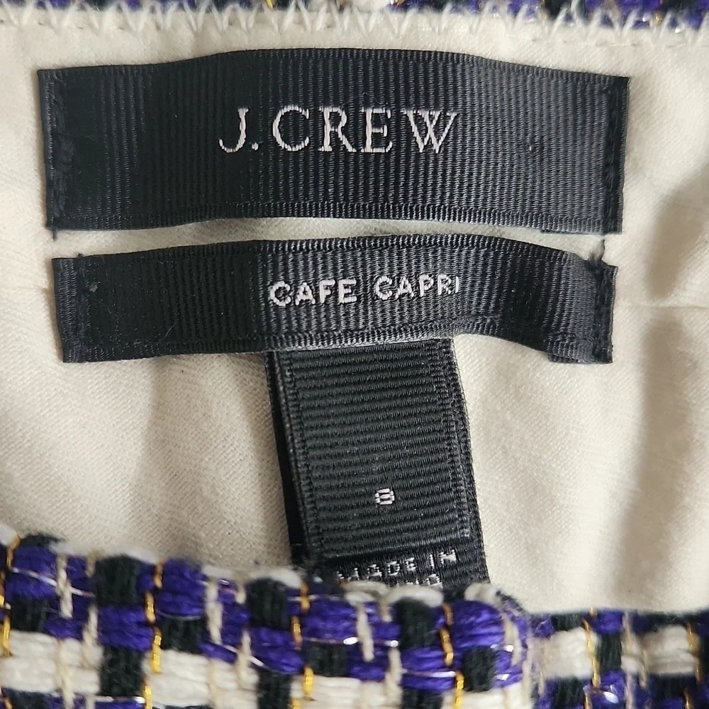 J CREW  Patterned Pants